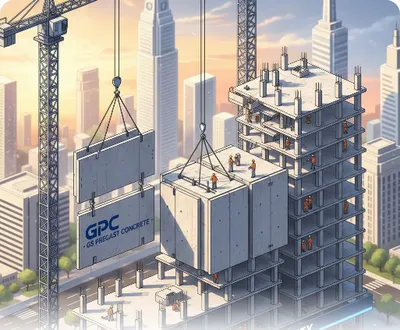 '제2의 검단 사태' 막을 대안: PC 공법, 품질과 고층화 두 마리 토끼 잡는다