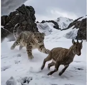 [꽁트] 에베레스트 설봉에서  사슴의 기도