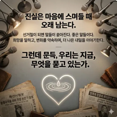 [시론] 선거의 계절, 답은 넘치는데, 질문은?