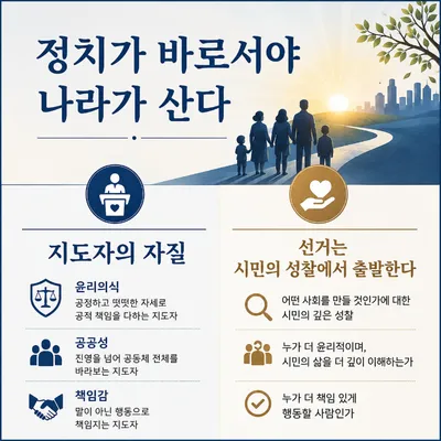 [최종엽 칼럼]“정치가 바로서야 나라가 산다.