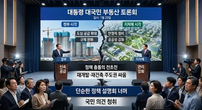 [이슈 분석] 대통령 대국민 부동산 토론회 - 진짜 뇌관은 규제아닌 공사비와 PF 멈춘