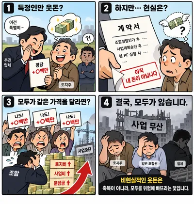 [발행인 칼럼] 지역주택조합 특정인에게 얹어준 ‘웃돈’의 역설: 축복인가, 공멸의 도화선인가