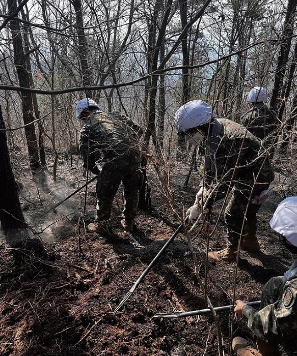 산불진화 군(軍) 지원 병력 안전관리 강화 산불진화 군(軍) 지원 병력 안전관리 강화