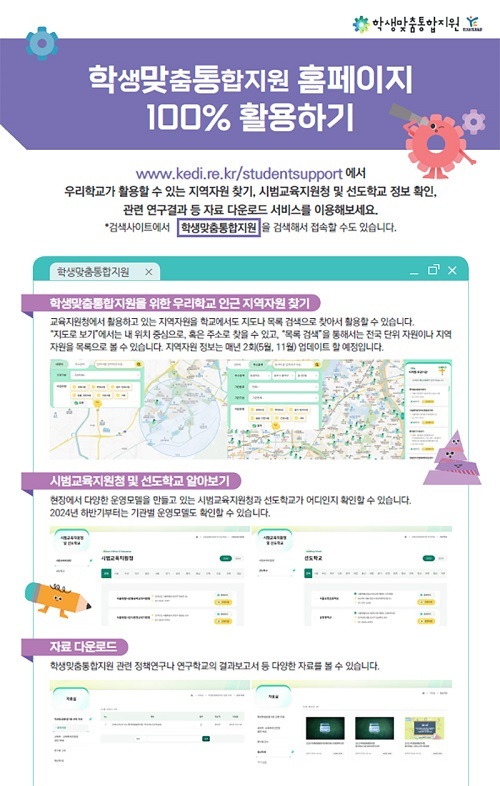 전국 1만 개 넘는 학생 지원서비스를 한 눈에… 전국 1만 개 넘는 학생 지원서비스를 한 눈에…