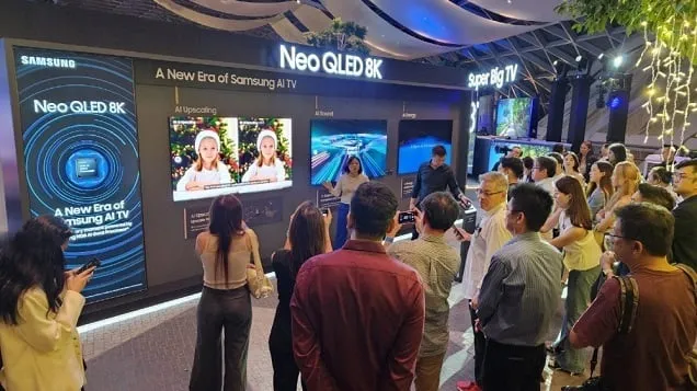 삼성전자, 싱가포르에서도 ‘AI TV’ 바람몰이 삼성전자, 싱가포르에서도 ‘AI TV’ 바람몰이