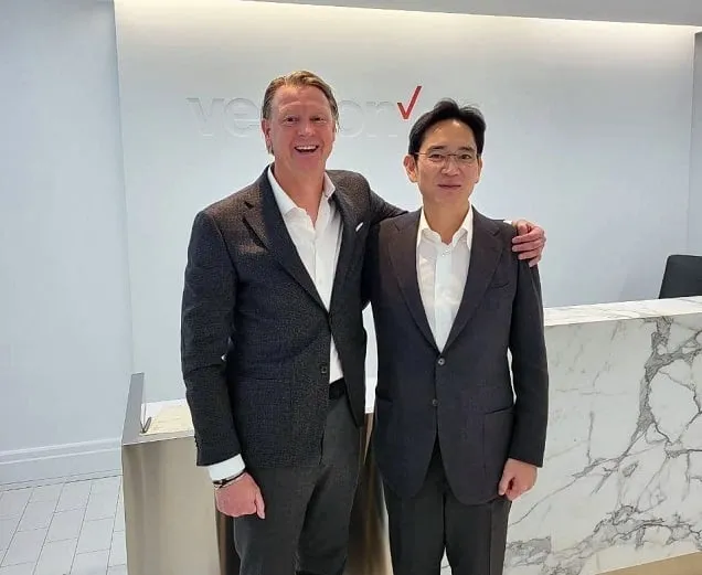 이재용 회장, 세계 최대 이통사 미국 버라이즌 미팅 이재용 회장, 세계 최대 이통사 미국 버라이즌 미팅