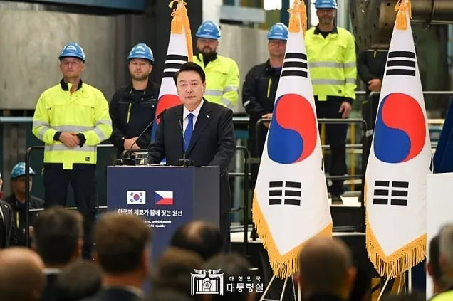 윤 대통령, ‘대한민국과 체코가 함께 짓는 원전’ 비전 제시 윤 대통령, ‘대한민국과 체코가 함께 짓는 원전’ 비전 제시